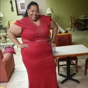 Formal dress worn once